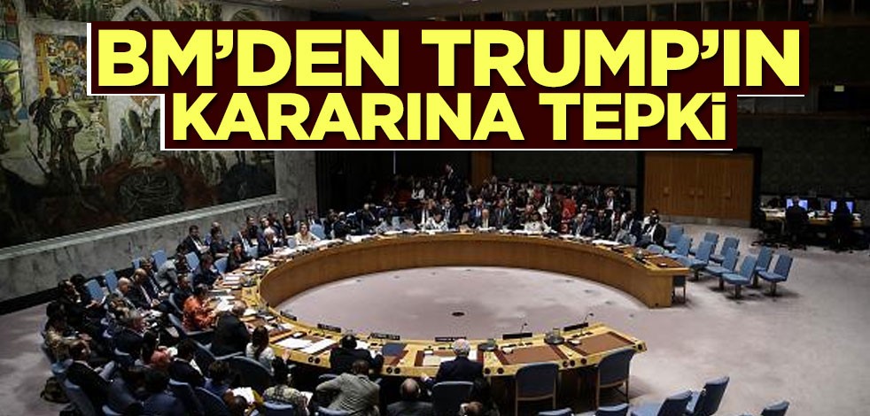 BM'den Trump'a tepki: Dayanışma zamanı