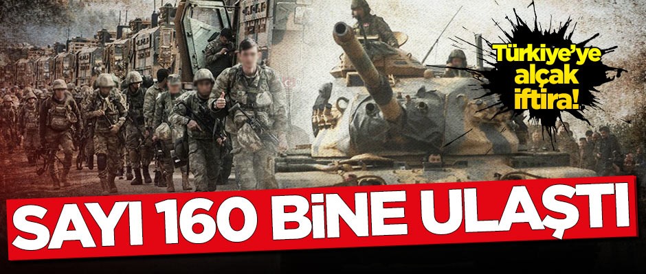BM'den Türkiye'ye alçak iftira: Sayı 160 bine ulaştı