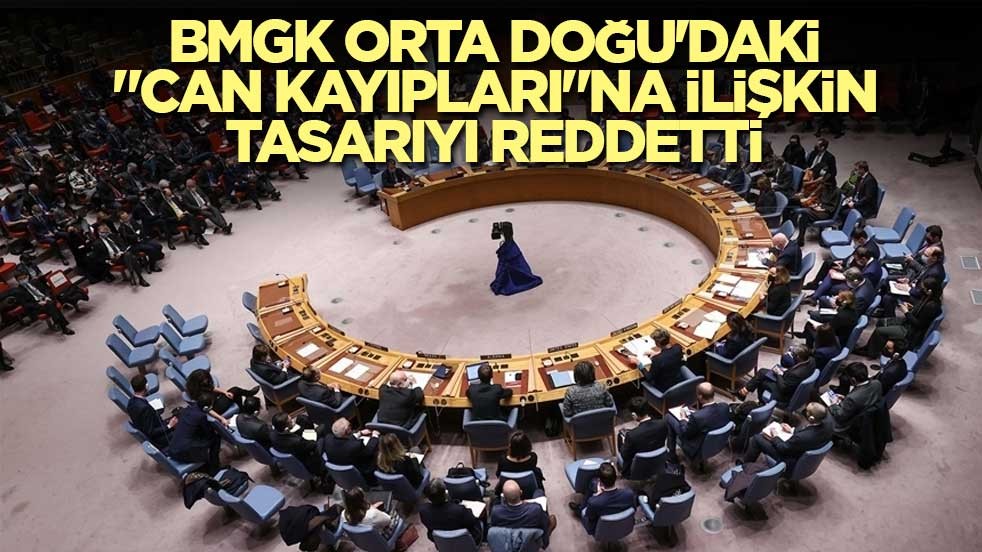 BMGK, Rusya'nın Orta Doğu'daki "can kayıpları"na ilişkin tasarısını reddetti