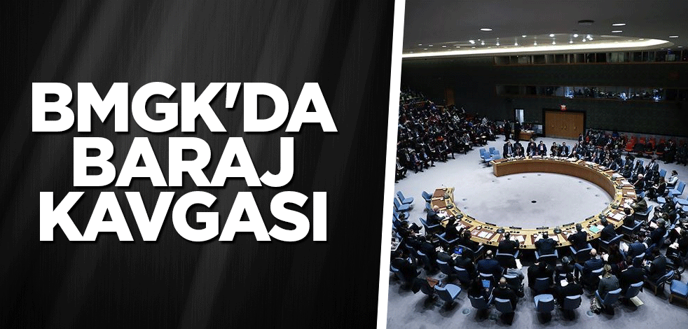 BMGK'da baraj kavgası