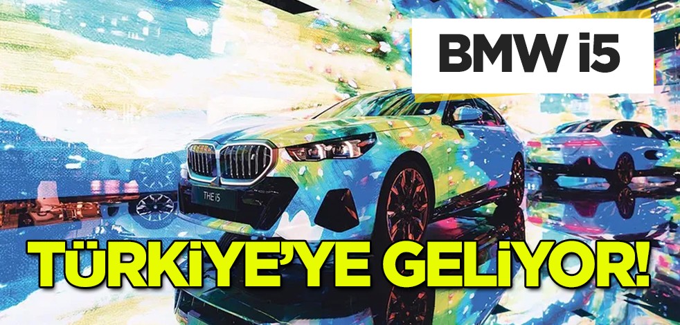 BMW i5 araç Türkiye'ye geliyor: Özel tasarımıyla Contemporary İstanbul’da! Yapay zeka kullanıldı