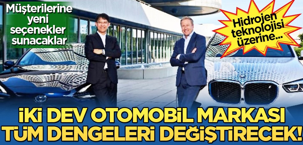 BMW ve Toyota, hidrojenli otomobiller için ortaklık kurdu: Hidrojen toplumunun gelişimi için işbirliğini güçlendiriyor