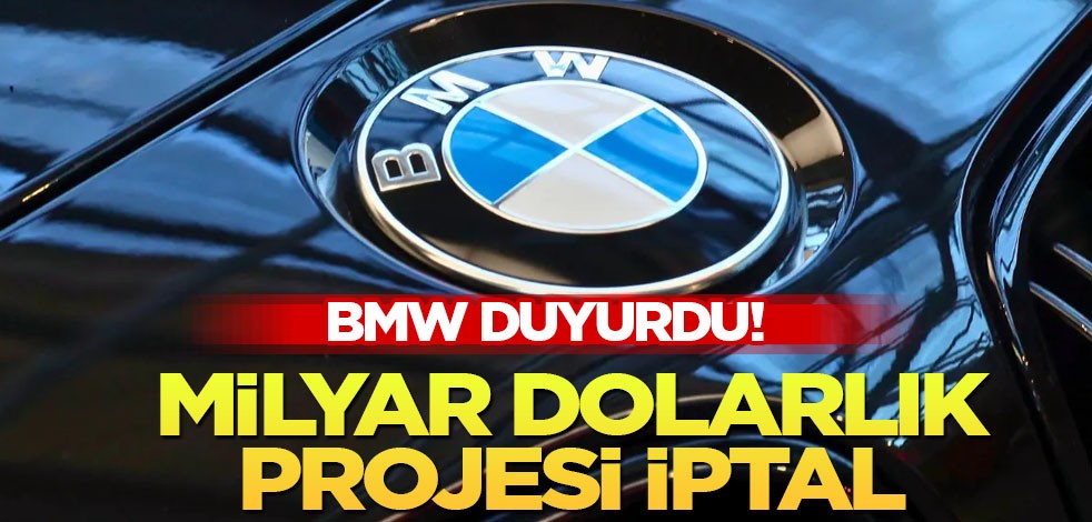 BMW'nin anlaşmaya vardığı milyar dolarlık projesi iptal edildi: Piller hurdaya çıktı! Kimse bunu beklemiyordu