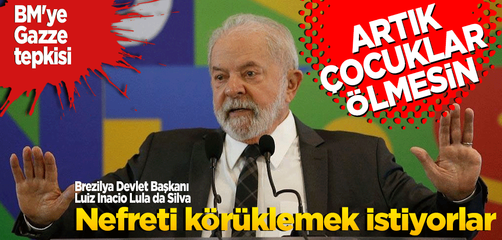 BM'ye Gazze tepkisi: Nefreti körüklemek istiyorlar