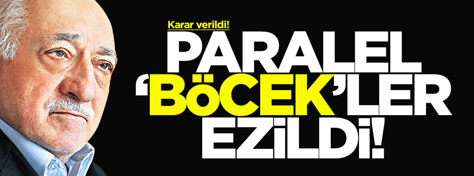 "Böcek" davasında karar verildi