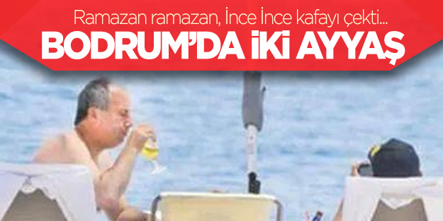Bodrum'da iki ayyaş