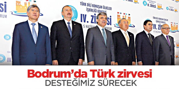 Bodrum’da Türk Konseyi zirvesi