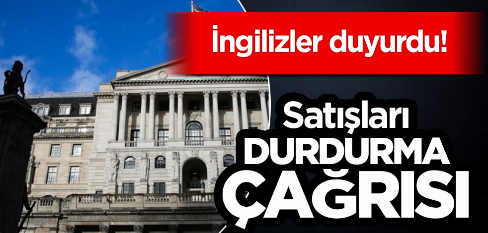BoE'ye kötü haber: İngilizlerden tahvil satışlarını derhal son bulmasına yönelik çağrısı! Şoka uğradı