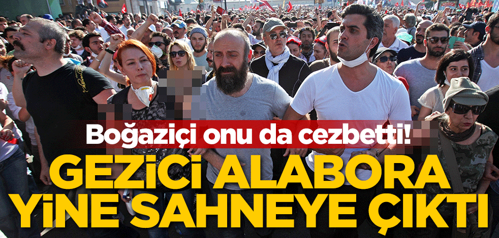 Boğaziçi onu da cezbetti! Gezici Alabora yine sahneye çıktı