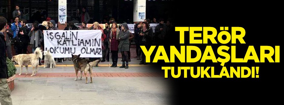 Boğaziçi Üniversitesi'nde 9 terör yandaşı tutuklandı!