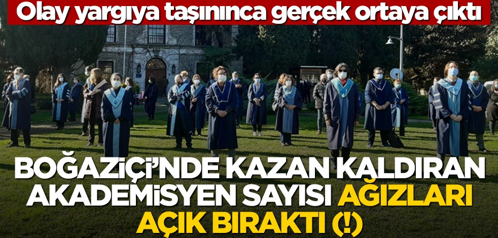 Boğaziçi’nde Melih Bulu’ya kazan kaldıran akademisyen sayısı ağızları açık bıraktı (!)