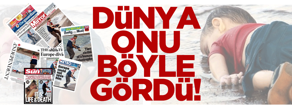 Boğulan çocukları dünya manşetlere taşıdı