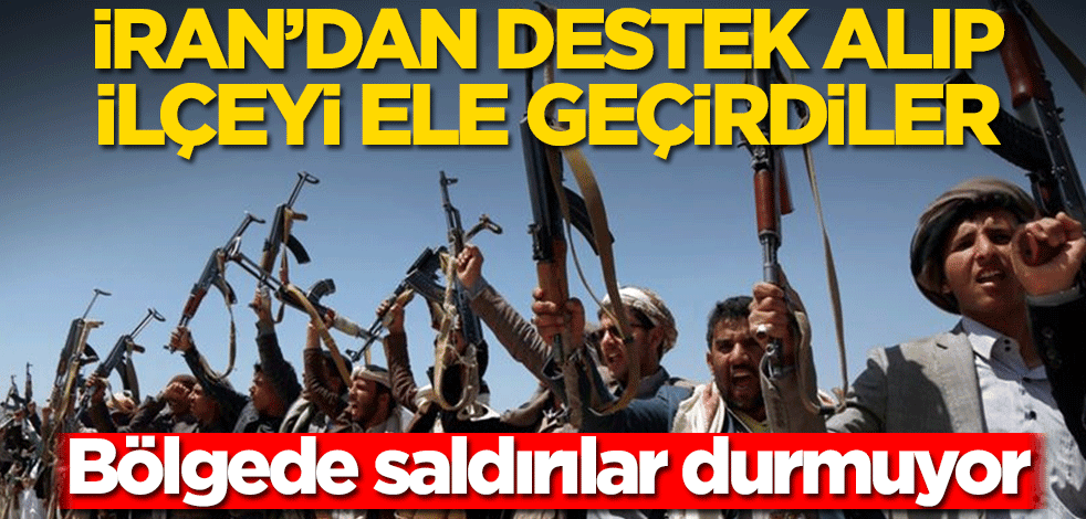 Bölgede saldırılar durmuyor! İran’dan destek alıp ilçeyi ele geçirdiler