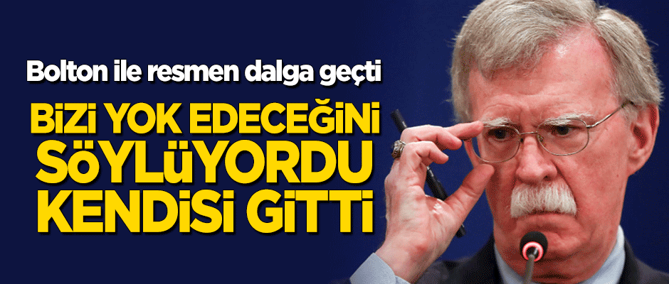 Bolton ile resmen dalga geçti: Bizi yok edeceğini söylüyordu, kendisi gitti