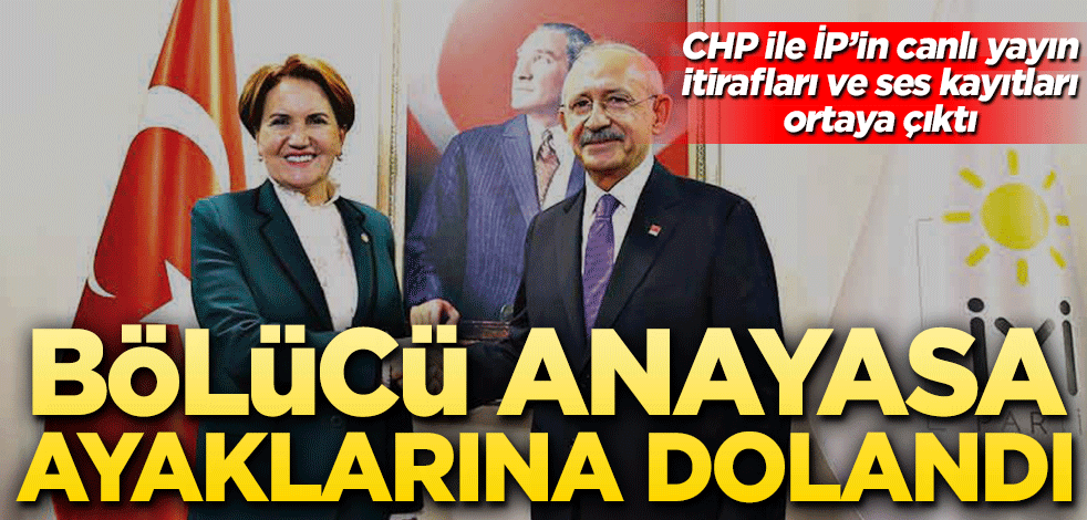 Bölücü anayasa ayaklarına dolandı