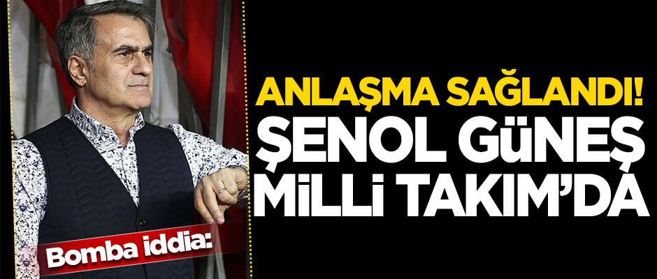 Bomba iddia: Anlaşma sağlandı! Şenol Güneş Milli Takım'da