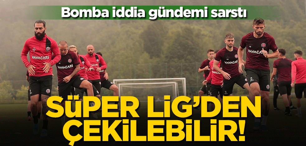 Bomba iddia gündemi sarstı! Karagümrük ligden çekilebilir