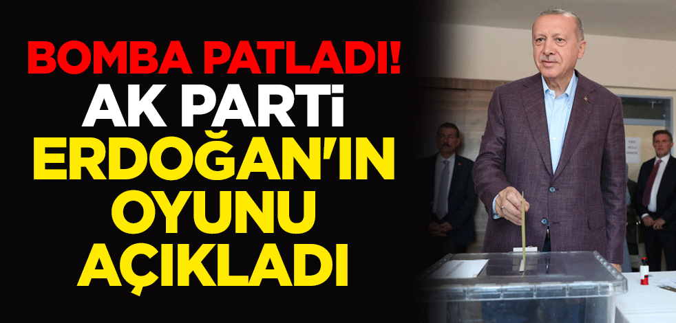 Bomba patladı! Ali İhsan Yavuz Cumhurbaşkanı Erdoğan'ın oyunu açıkladı