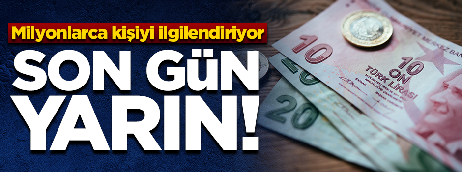 Borçlarınızdan kurtulmak için son gün pazartesi! Faizler siliniyor...