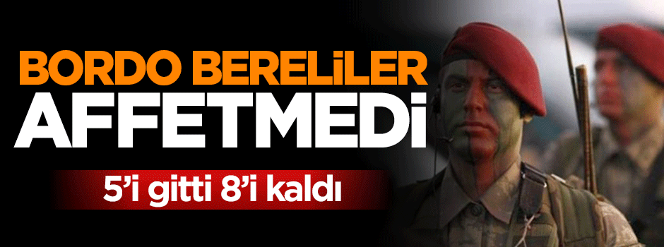 Bordo bereliler PKK'lı 5 keskin nişancıyı öldürdü