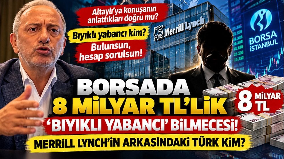 Borsada 8 milyar TL’lik ‘bıyıklı yabancı’ bilmecesi! Merrill Lynch’in arkasındaki Türk kim?