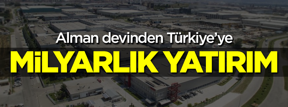 Bosch'tan Türkiye'ye dev yatırım!