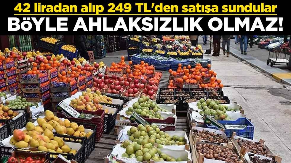 Böyle ahlaksızlık olmaz! 42 liradan alıp 249 TL'den satışa sundular