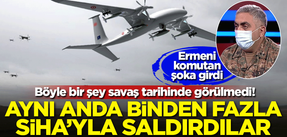 Böyle bir şey savaş tarihinde görülmedi! Aynı anda binden fazla SİHA'yla saldırdılar