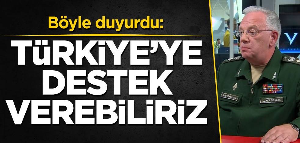 Böyle duyurdu: Türkiye'ye destek verebiliriz