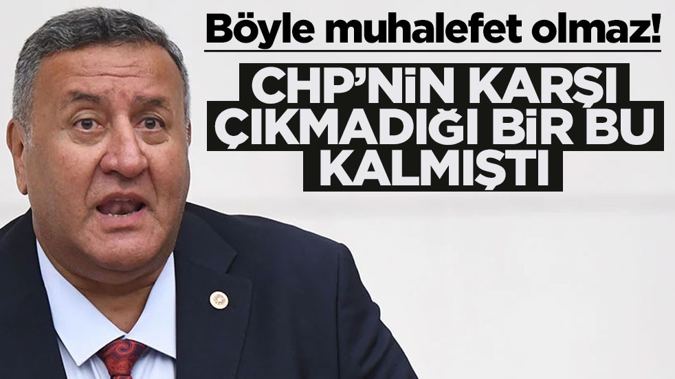 Böyle muhalefet olmaz! CHP’nin karşı çıkmadığı bir bu kalmıştı