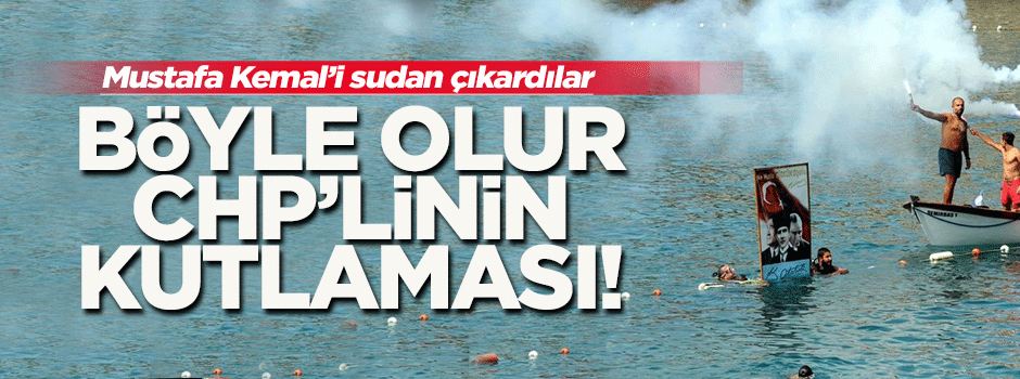 Böyle olur CHP'li belediyenin kutlaması!