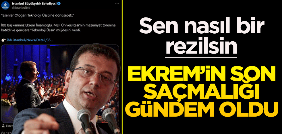 Böyle rezillik yok! İmamoğlu vaadini unutturmak için bakın ne yaptı