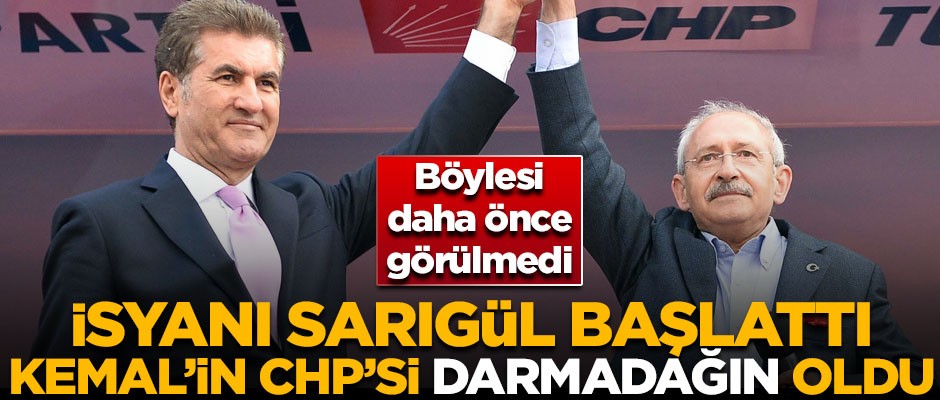 Böylesi hiç görülmedi! İsyanı Sarıgül başlattı, Kılıçdaroğlu'nun CHP'si darmadağın oldu
