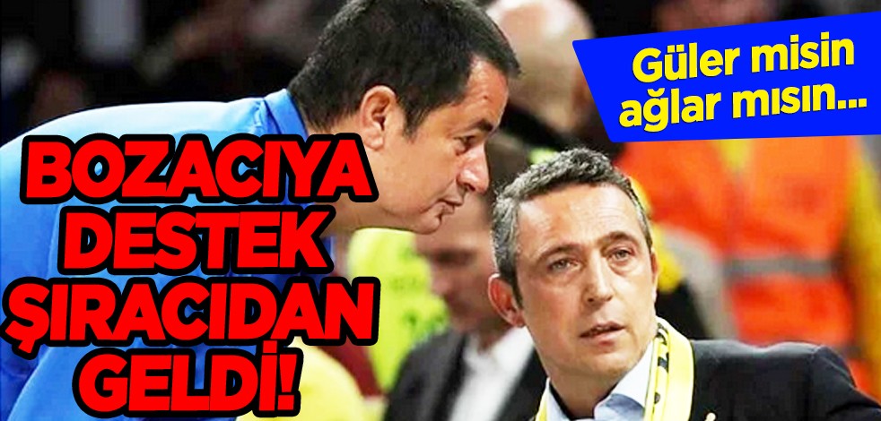 Bozacıya destek şıracıdan geldi! Yok artık daha neler! Hala hikayesi bitmedi mi gerçekten...