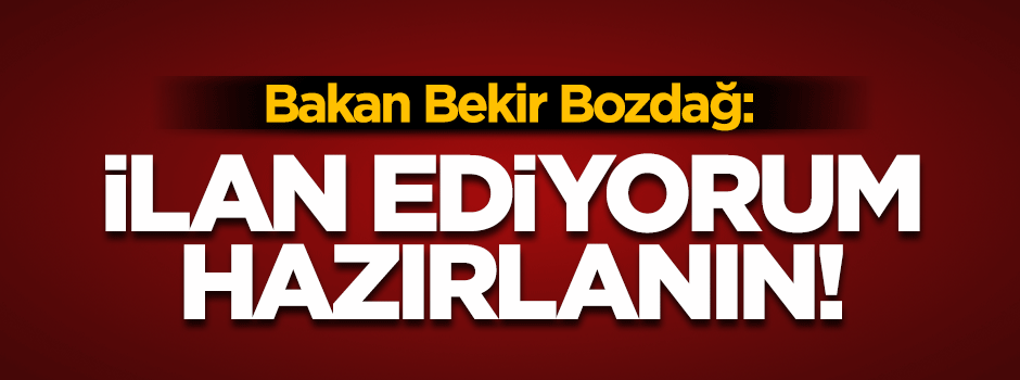Bozdağ ''3 bin yeni hakim ve savcı alacağız'' dedi