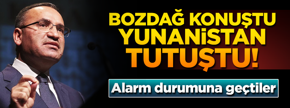 Bekir Bozdağ açıkladı, Yunan polisi darbeciler için alarma geçti!