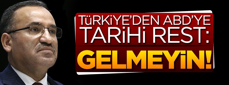 Bozdağ: Bizi ikna etmeye gelmeyin!