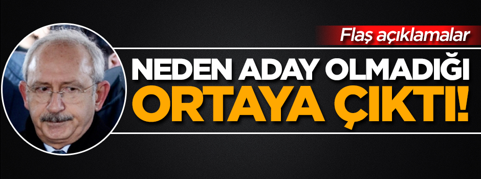 Bozdağ Kılıçdaroğlu'nun neden aday olmadığını açıkladı!