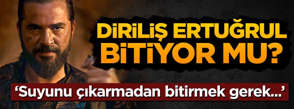Bozdağ'dan Diriliş Ertuğrul ile ilgili önemli açıklamalar