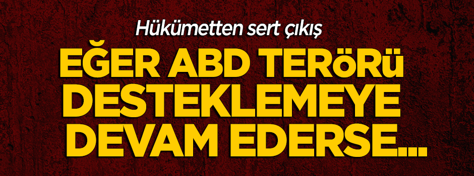 Bozdağ'dan sert çıkış: Eğer ABD terörü desteklemeye devam ederse...