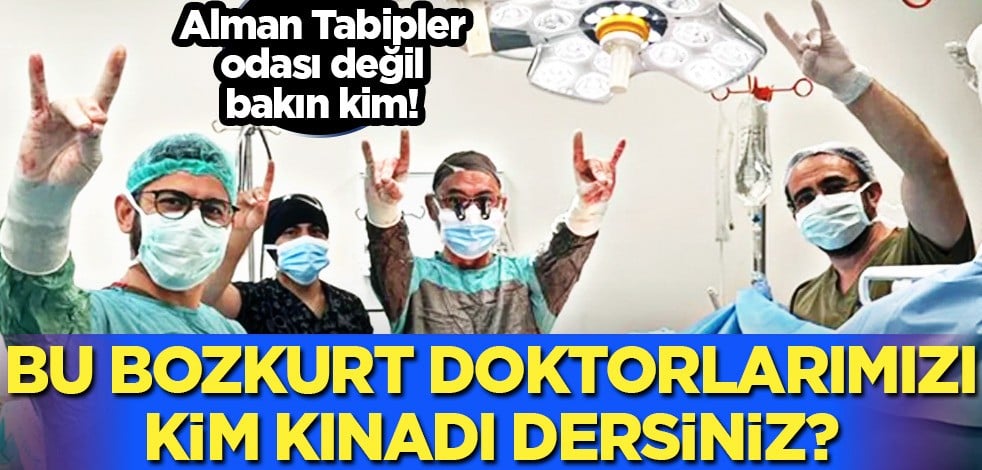 Bozkurt neden bu kadar rahatsız etti! TTB'den bozkurt işareti yapan doktorlara tepki... Bakın ne yaptılar