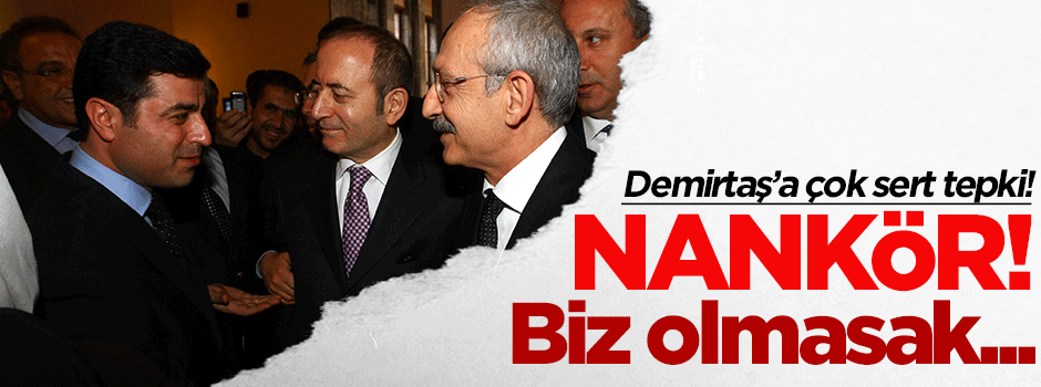 Burhan Kuzu'dan Demirtaş'a: Nankör!