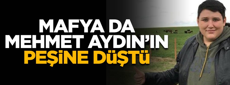 Brezilya mafyası da Mehmet Aydın'ın peşinde