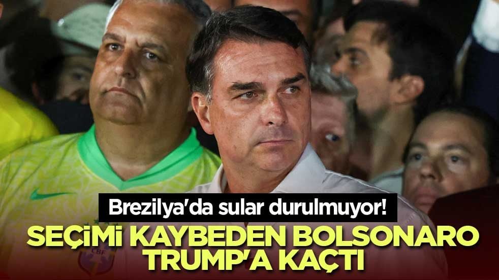 Brezilya'da sular durulmuyor! Seçimi kaybeden Bolsonaro, Trump'a kaçtı