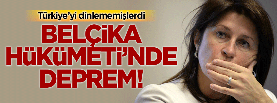 Brüksel saldırıları sonrası ilk istifa!