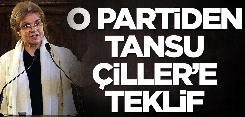 BTP'den Tansu Çiller'e olay teklif