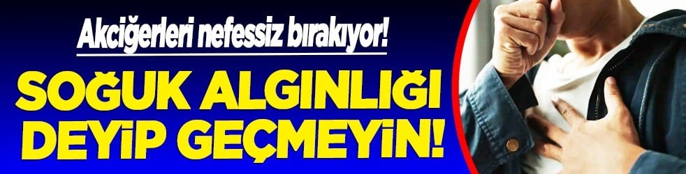 Bu 5 belirtiye dikkat: Nefes darlığı, göğüste sıkışmaya deyip geçmeyin: Akciğerleri nefessiz bırakıyor