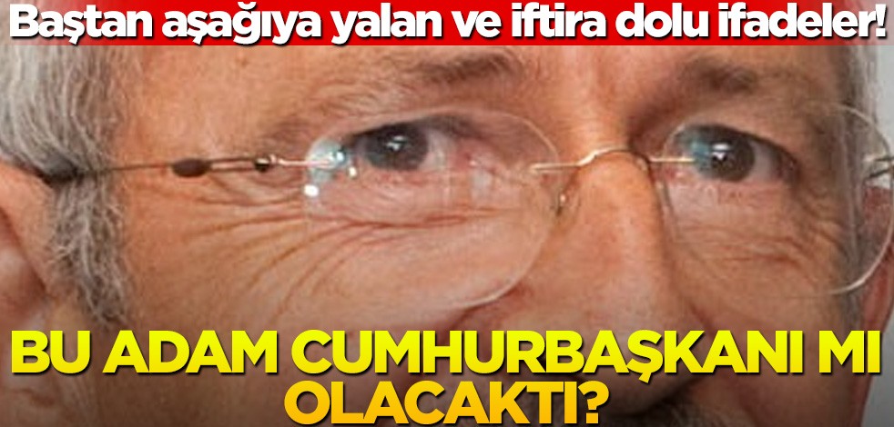 Bu adam, Cumhurbaşkanı mı olacaktı?
