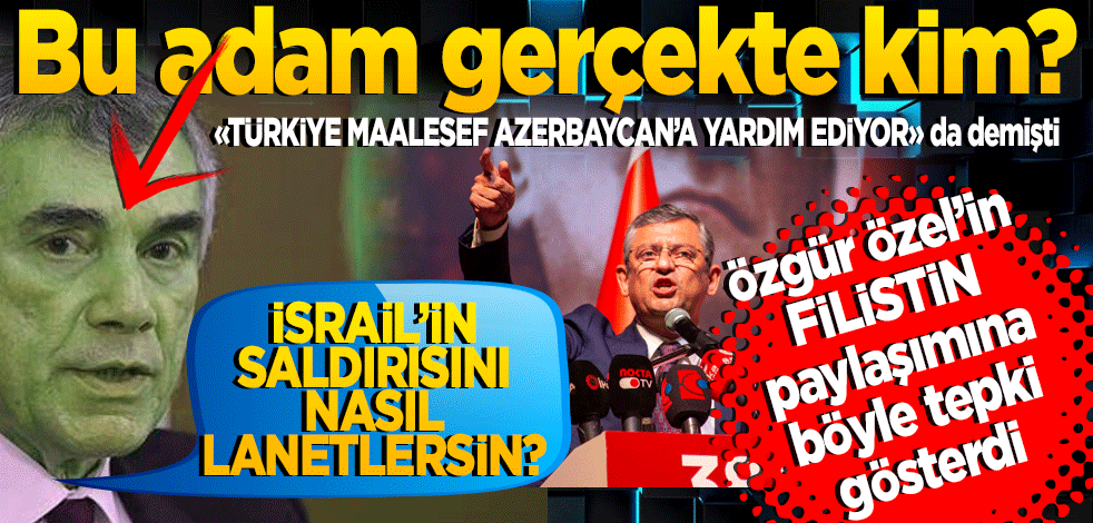 Bu adam gerçekte kim? CHP'li vekilden Özgür Özel'in Filistin paylaşımına tepki! Keşke yorum yapmasaydı