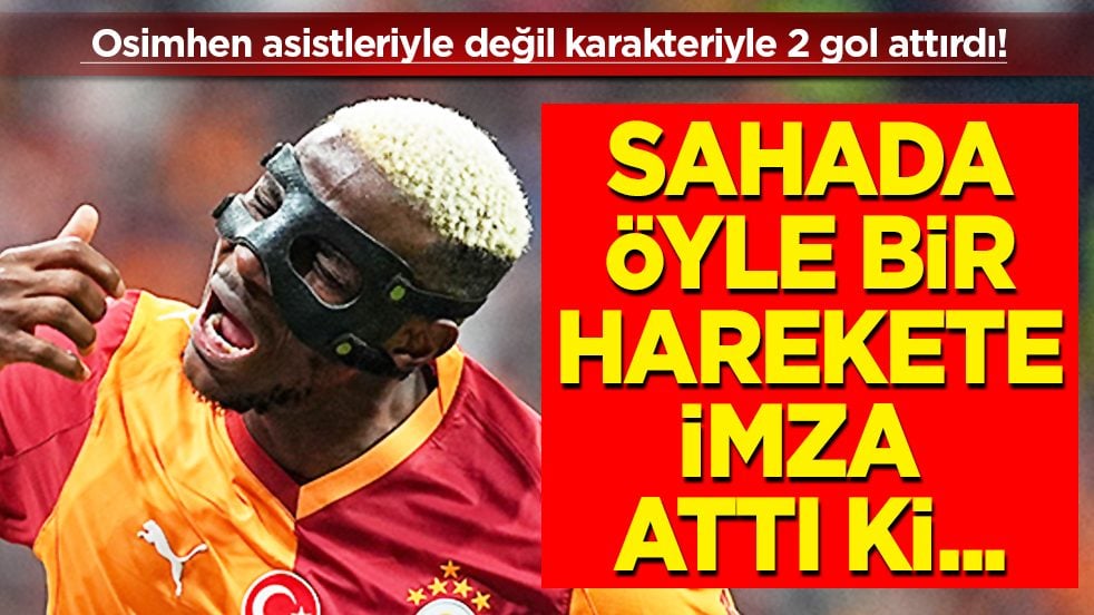 Bu adam gündeme oturdu artık: Osimhen asistleriyle değil karakteriyle 2 gol attırdı!